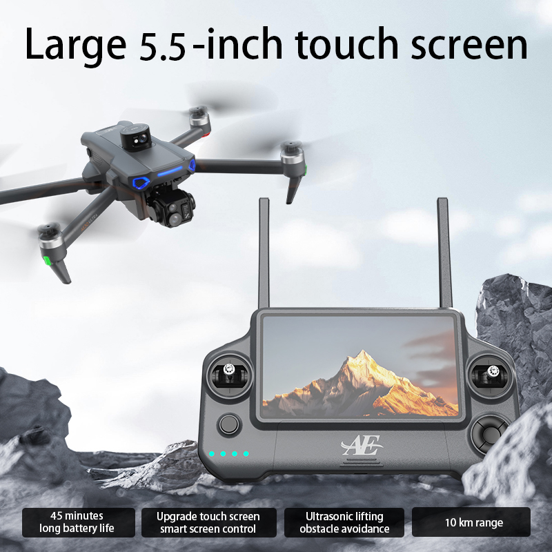 2026 AE30 GPS RC Drone 8K Prof - مراجعة Drone Gimbal 3 Axis وسعره