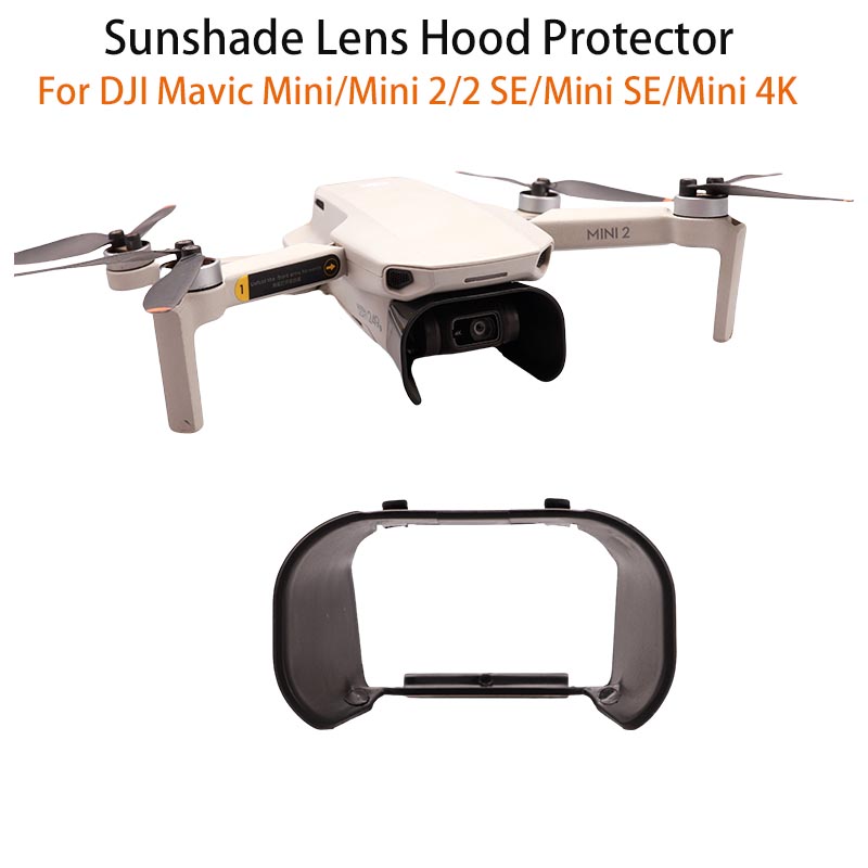 Lens Hood For DJI Mini 2/Mini  - مراجعة Drone Gimbal Case وسعره