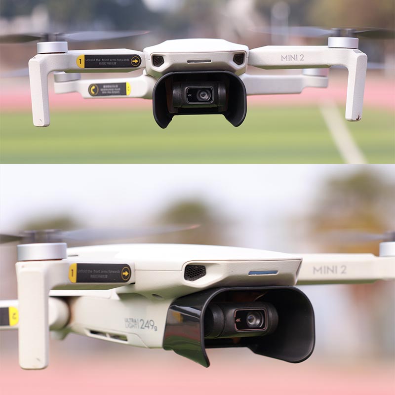 Lens Hood For DJI Mini 2/Mini  - مراجعة Drone Gimbal Case وسعره
