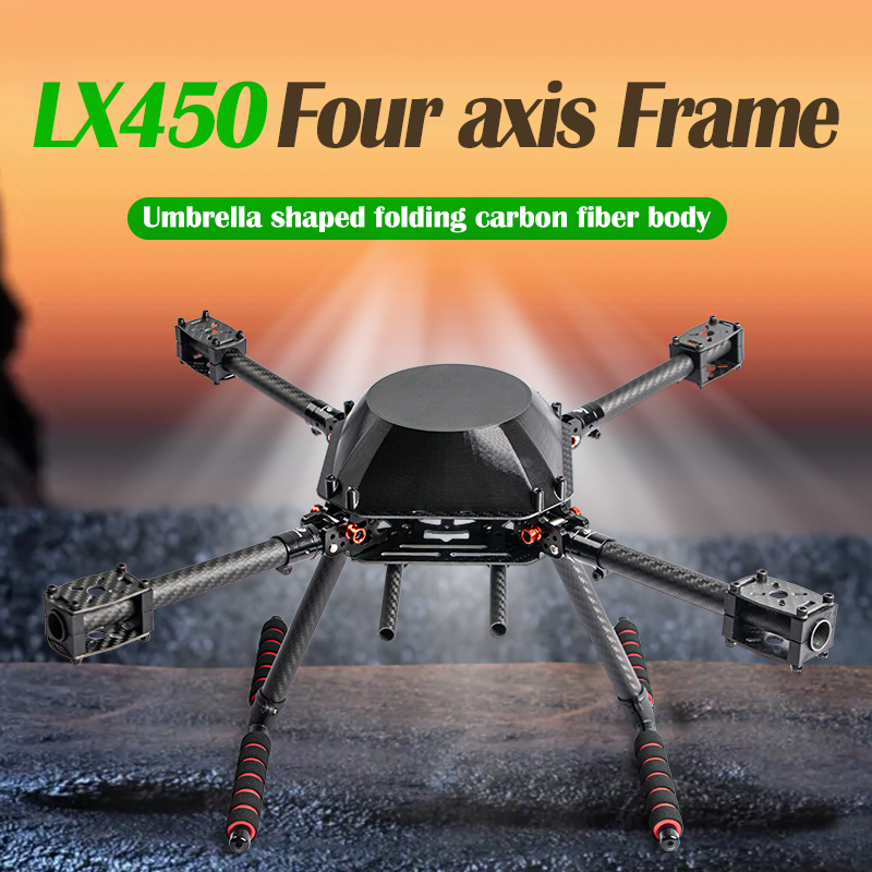LX450 450mm full Carbon fiber  - مراجعة Drone Gimbal For Mirrorless وسعره