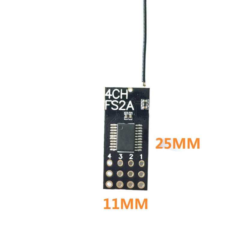 Flysky FS2A Mini Receiver 4CH  - مراجعة Drone Gimbal Controller وسعره