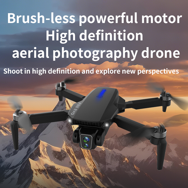 F88 Drone Brushless Motor Prof - مراجعة Drone Gimbal 2 Axis وسعره