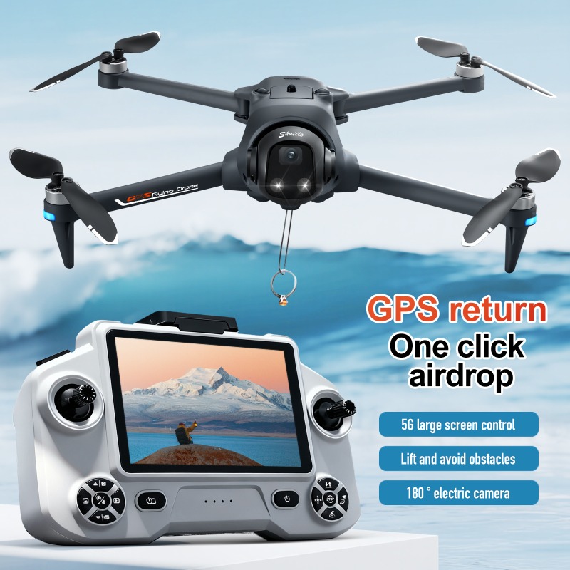 NEW YL059 Mini RC Quadcopter 4 - مراجعة Drone Gimbal Brushless وسعره