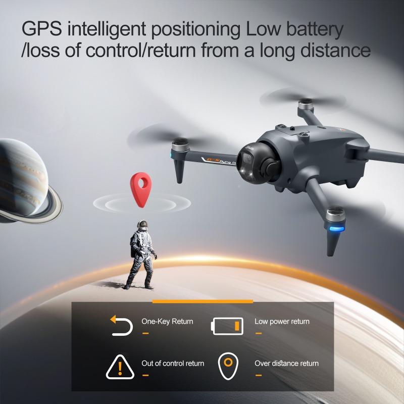 NEW YL059 Mini RC Quadcopter 4 - مراجعة Drone Gimbal Brushless وسعره