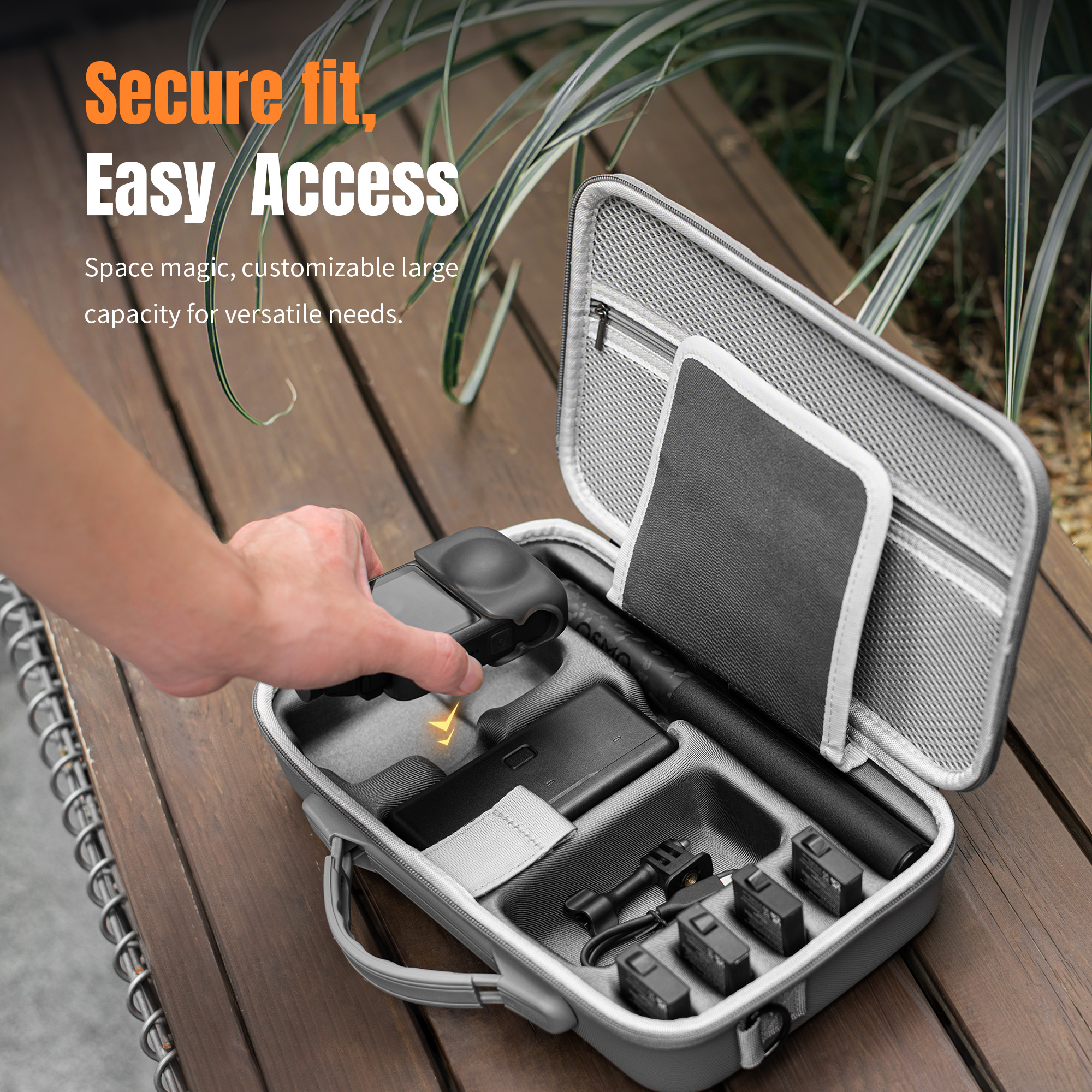 For DJI OSMO 360 Travel Carryi - مراجعة Drone Gimbal Case وسعره
