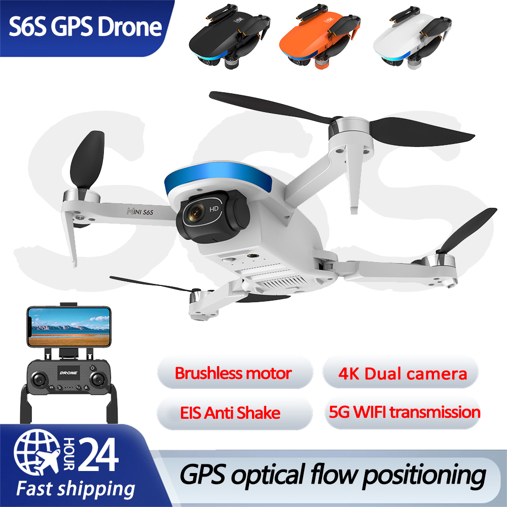 S6S GPS Optical Flow Positioni - مراجعة Drone Gimbal 2 Axis وسعره