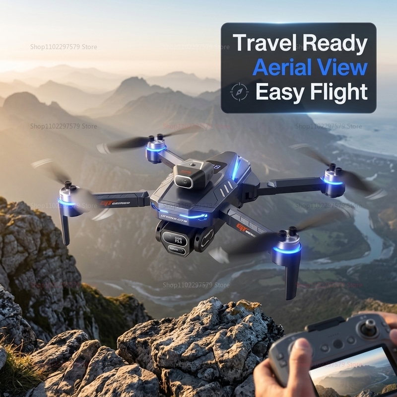 Homologado ANATEL Hot NEW Dron - مراجعة Drone Gimbal 3 Axis وسعره