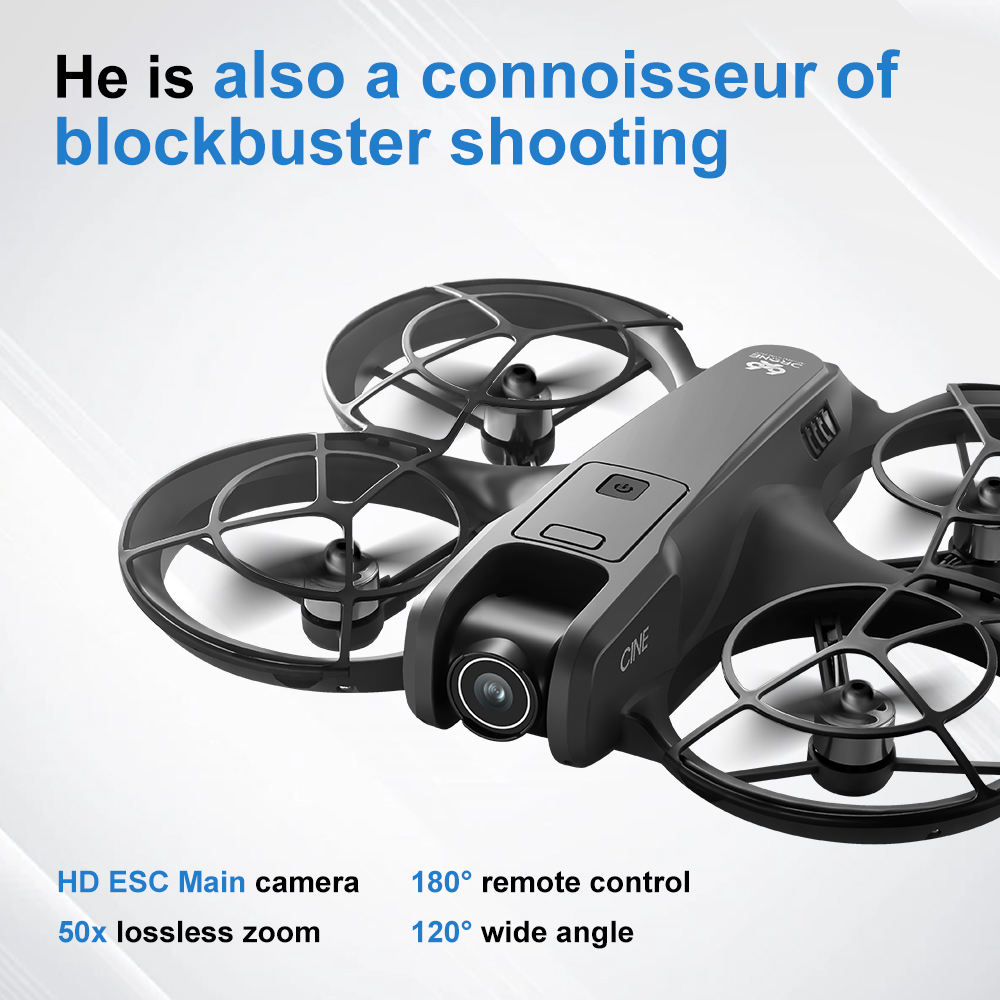 V666 Foldable Mini Drone 4K Du - مراجعة Drone Gimbal Brushless وسعره