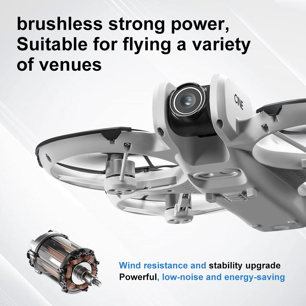V666 Foldable Mini Drone 4K Du - مراجعة Drone Gimbal Brushless وسعره