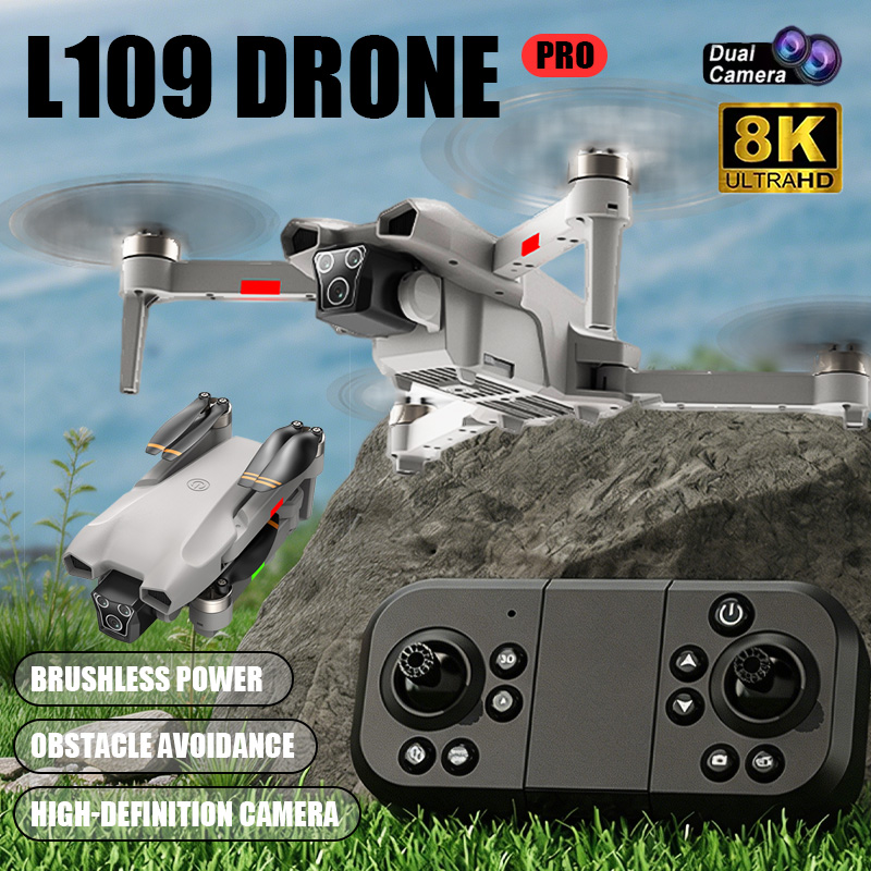 NEW Hot L017 Pro Drone Brushle - مراجعة Drone Gimbal 3 Axis وسعره