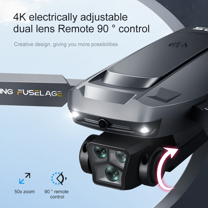 K811MAX Quadcopter Drone: Brus - مراجعة Drone Gimbal Brushless وسعره