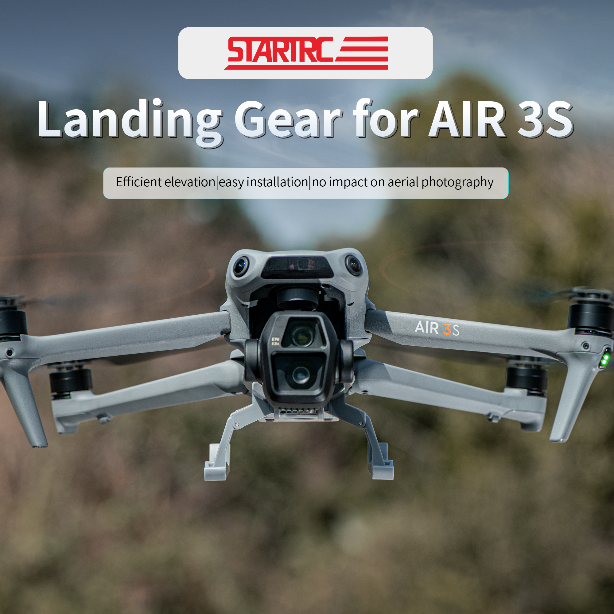 STARTRC for DJI AIR 3S drone l - مراجعة Drone Gimbal Mount وسعره