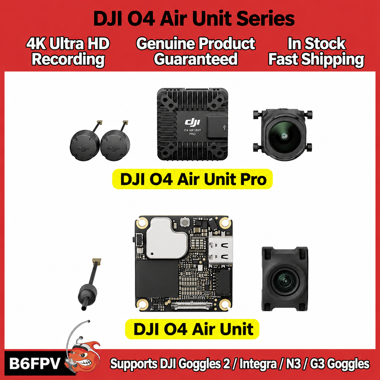 DJI O4 Air Unit Series Flagshi - مراجعة Drone Gimbal Controller وسعره